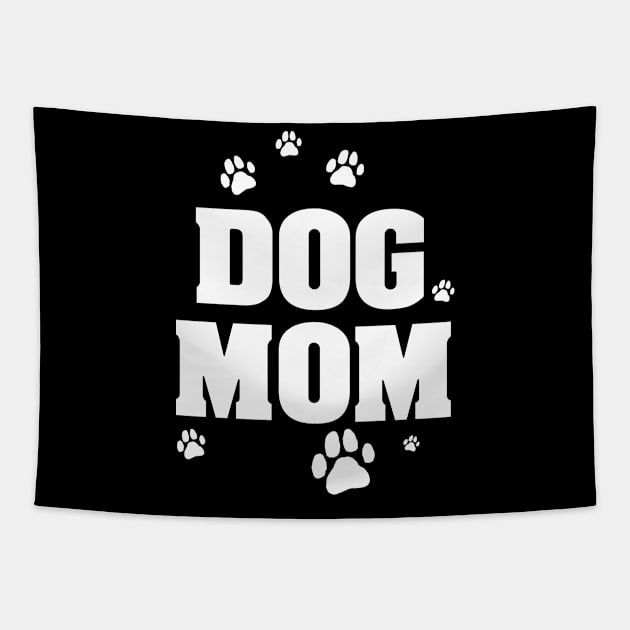 Dog Mom - Neutral Tapestry by TheHenHouse