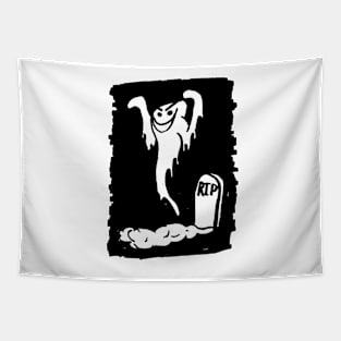 Graveyard Ghost Tapestry