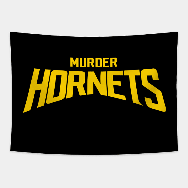 Murder Hornets Tapestry by rajem