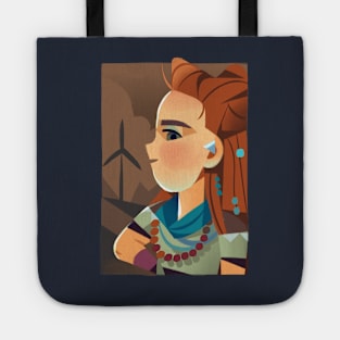 Aloy from Horizon Zero Dawn Tote