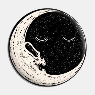 The End of Times - Moon Skull Pin