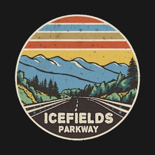 Icefields Parkway Alberta Canada Mountains T-Shirt