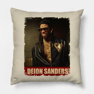 Deion Sanders - NEW RETRO STYLE Pillow