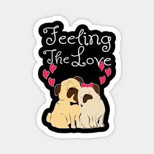 Dog Love Pug Love Feline The Love Gift Magnet