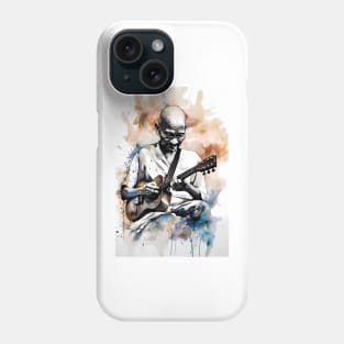 Gandhi Shredding Ukulele Phone Case