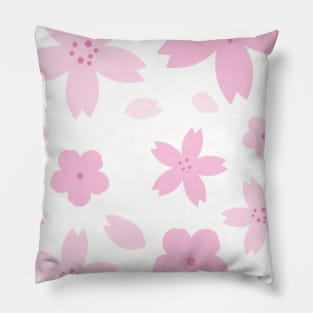 Spring Cherry Blossoms Pillow