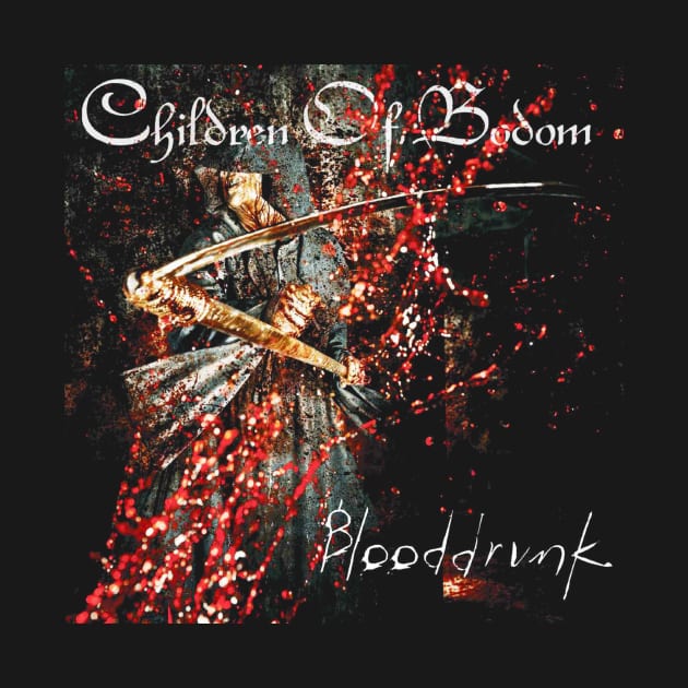 Children Of Bodom Blooddrunk Album Cover by Mey X Prints