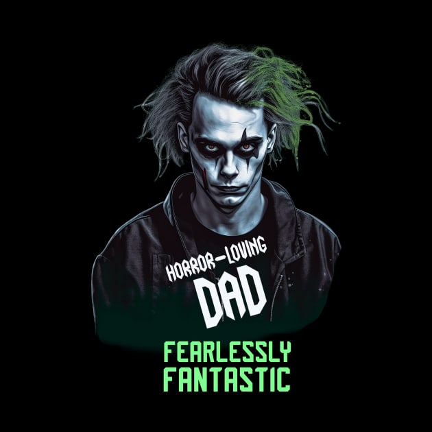 Dad horror, Dad´s day, horror-loving dad, fantastic father by Unleashed