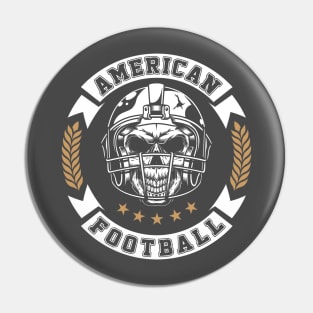 American Football Pin