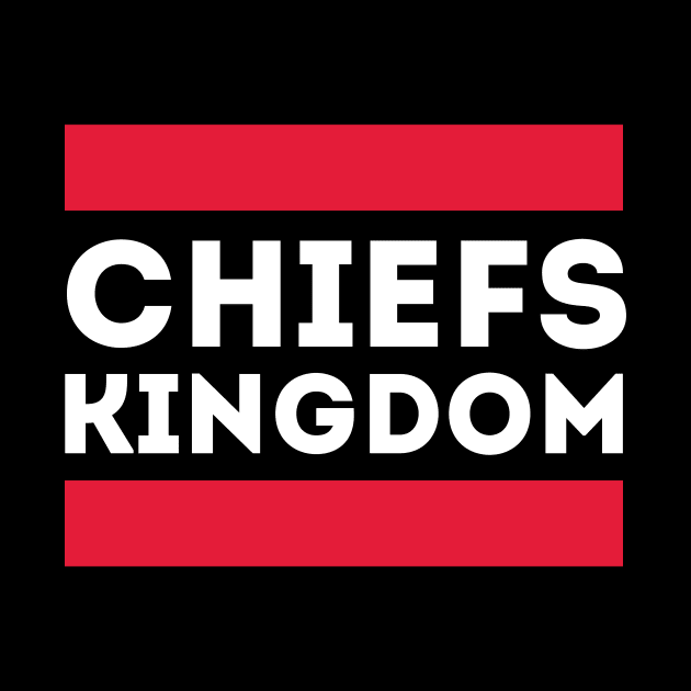 Chiefs Kingdom Fan T-Shirt by Funnyteesforme