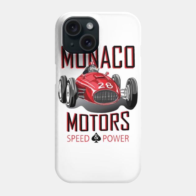 Monaco motors Phone Case by FunnyHedgehog