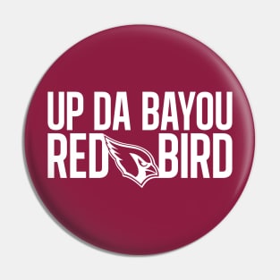 Up Da Bayou Red Bird Pin