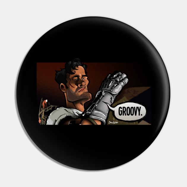 Groovy Pin by binarygod