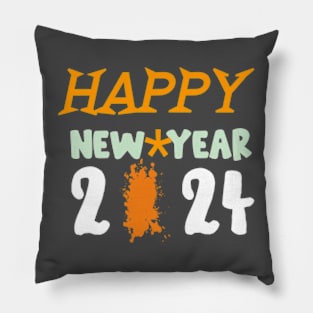 Happy new year 2024 Pillow