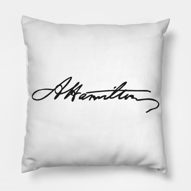 Hamilton Pillow by Alkahfsmart