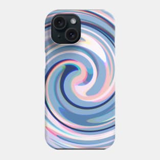 Swirl of Abstract Lines Of Soft Colors Phone Case