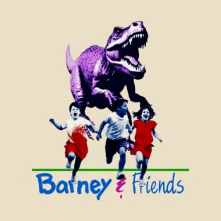 Dino Dash With Barney T-Shirt