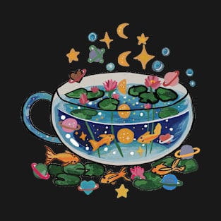 Sea Universe in a Bowl T-Shirt