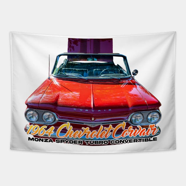 1964 Chevrolet Corvair Monza Spyder Turbo Convertible Tapestry by Gestalt Imagery