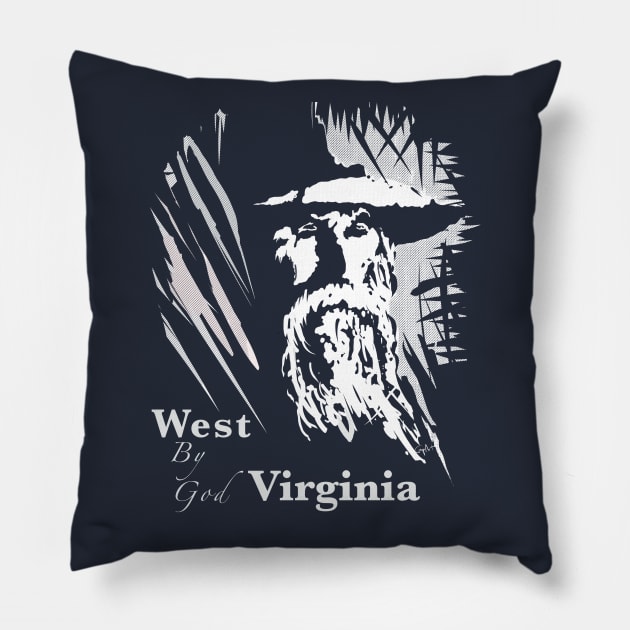 West Virginia Pillow by Coop Art