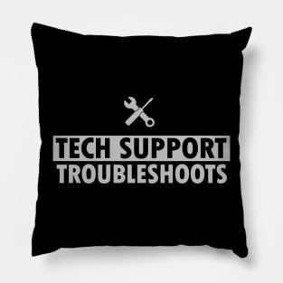 tech support, troubleshoots Pillow