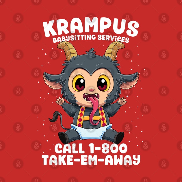 Cute Krampus: Tot Wrangler Extraordinaire by GoshWow 