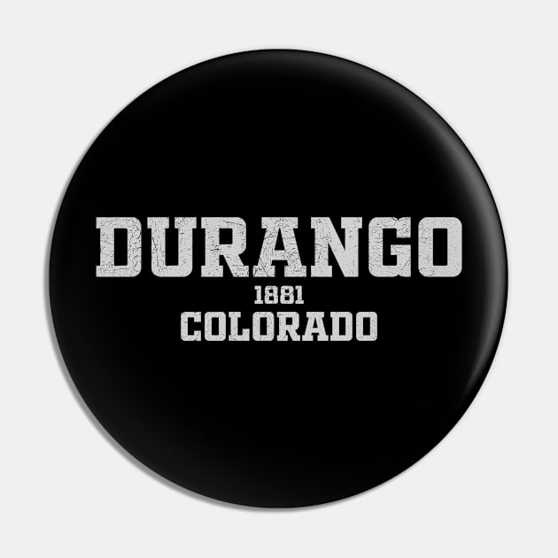 Durango Colorado Pin by RAADesigns