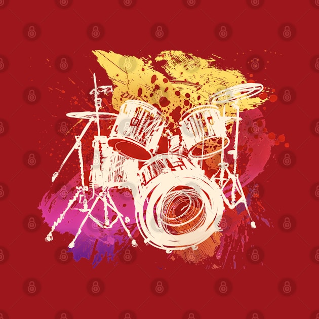 Drum Splash by koolteas