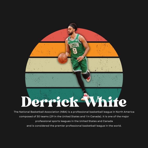 Derrick White Vintage V1 by Gojes Art