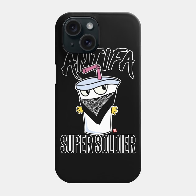 ANTIFA SUPER SOLDIER Phone Case by TeeLabs