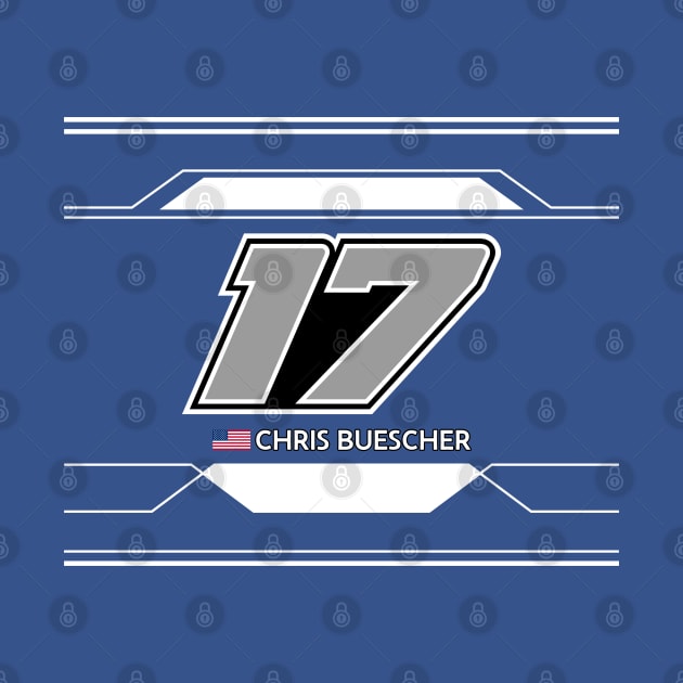 Chris Buescher #17 2023 NASCAR Design by AR Designs 