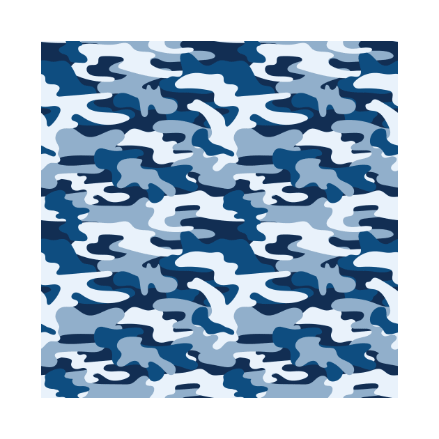 Classic Blue Camouflage by Farissa