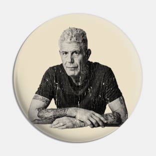 Anthony Bourdain Old Look Pin