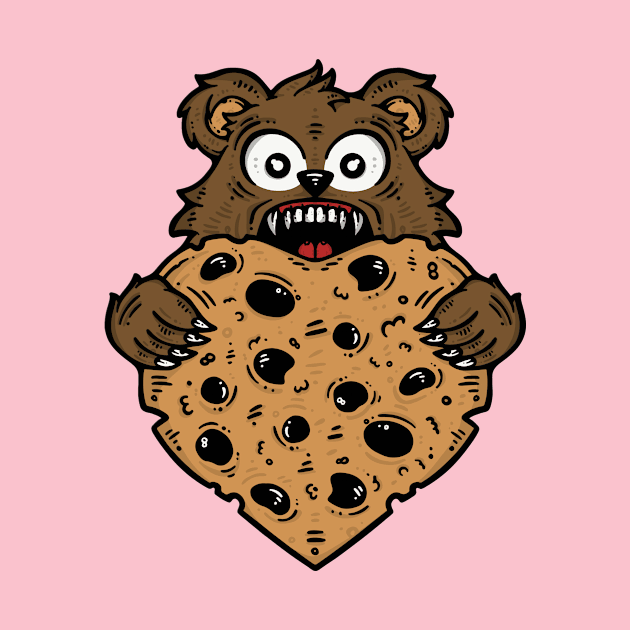 Cookie Heart Bear by MasticisHumanis