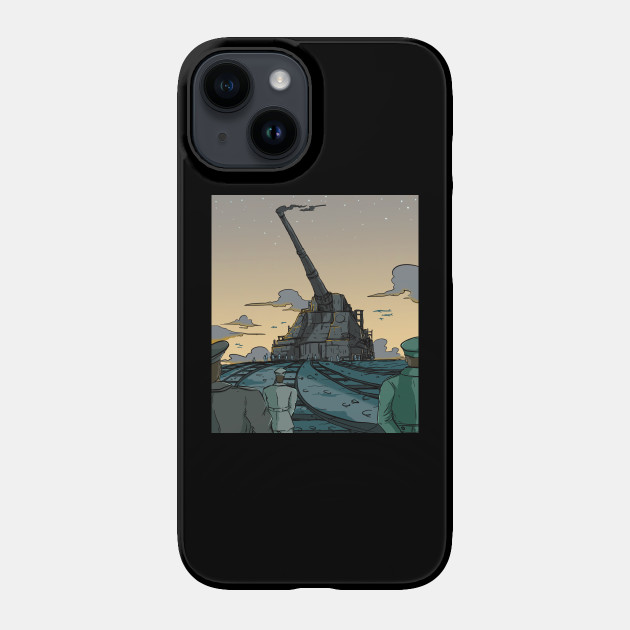 Schwerer Gustav railway gun unknown date or location iPhone 13 Case