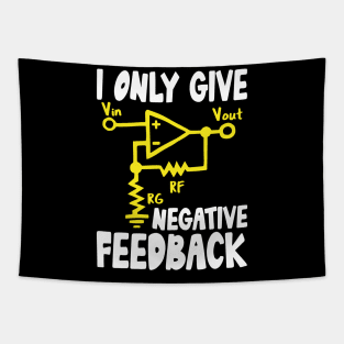 Electrical Engineer I Only Give Negative Feedback Electric Tapestry