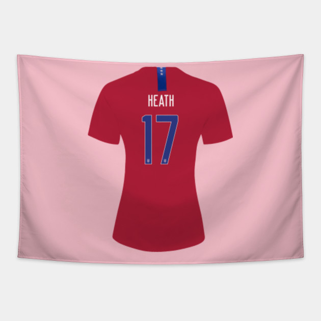 usa women's soccer jersey tobin heath