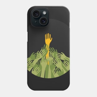 Zombie hands Phone Case