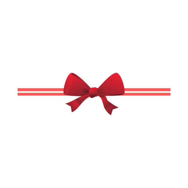 Red Bow by Stupid Coffee Designs