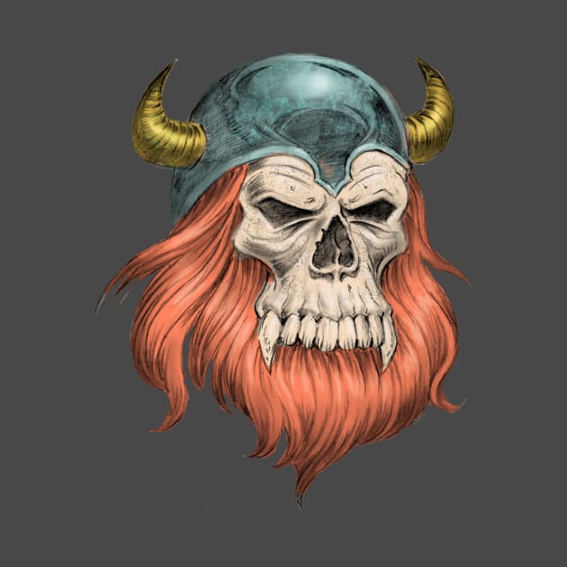 Viking Skull by Paul_Abrams