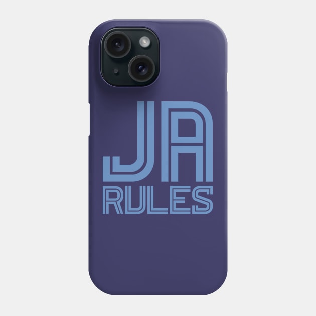 Ja Rules - Navy Phone Case by KFig21