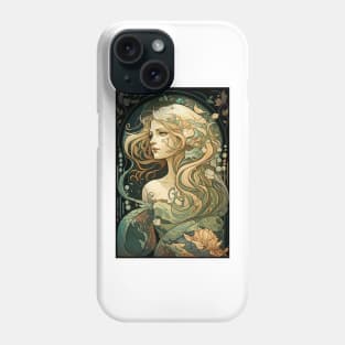 The Blonde Mermaid Phone Case