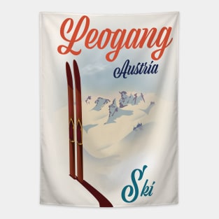 Leogang Austria Ski poster Tapestry