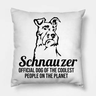 Funny Schnauzer Pillow