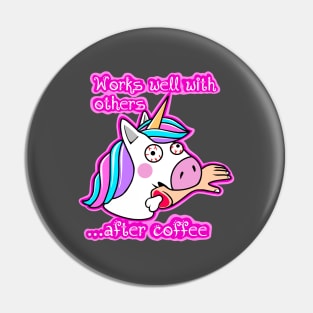 Must have coffee Pin