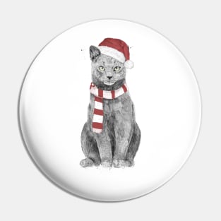 Xmas cat Pin