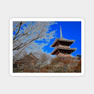 Kiyomizu temple, Kioto, Japan Magnet