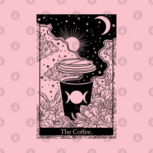 Tarot card the Coffee by OccultOmaStore