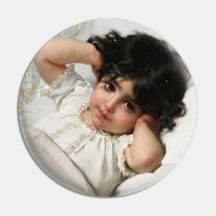 Portrait Of Marie-Louise by Emile Munier Pin