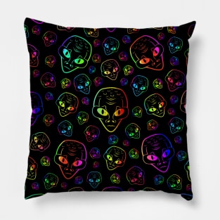 ALIENS Are Real Invasion Pillow